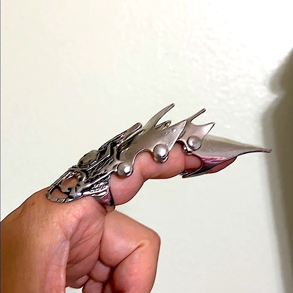 Articulated Finger Armor Ring - image 2